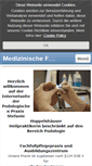 Mobile Screenshot of podologie-oberhausen.org